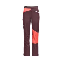 Nohavice Ortovox Col Becchei Pants Women's Winetasting Regular